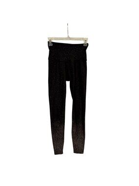 Beyond Yoga Alloy Ombre Antique Gold Speckle / Black Leggings Size S